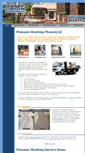 Mobile Screenshot of phoenix-pressure-washing.com